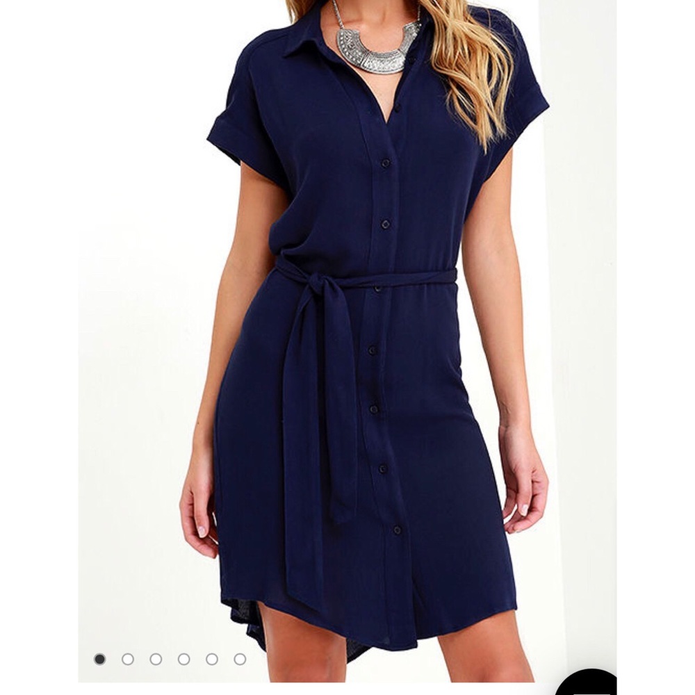 Lulu's Navy Dress